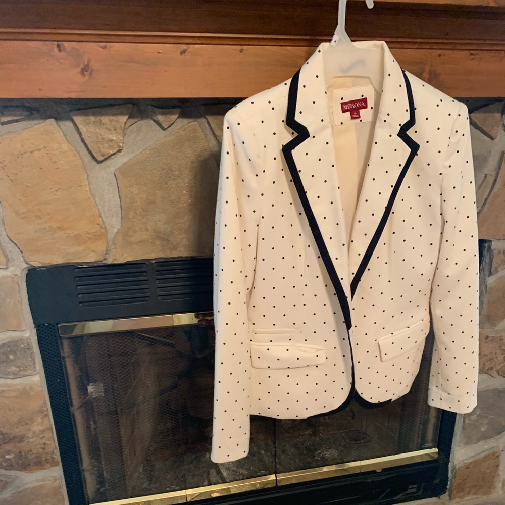 Polkadot blazer